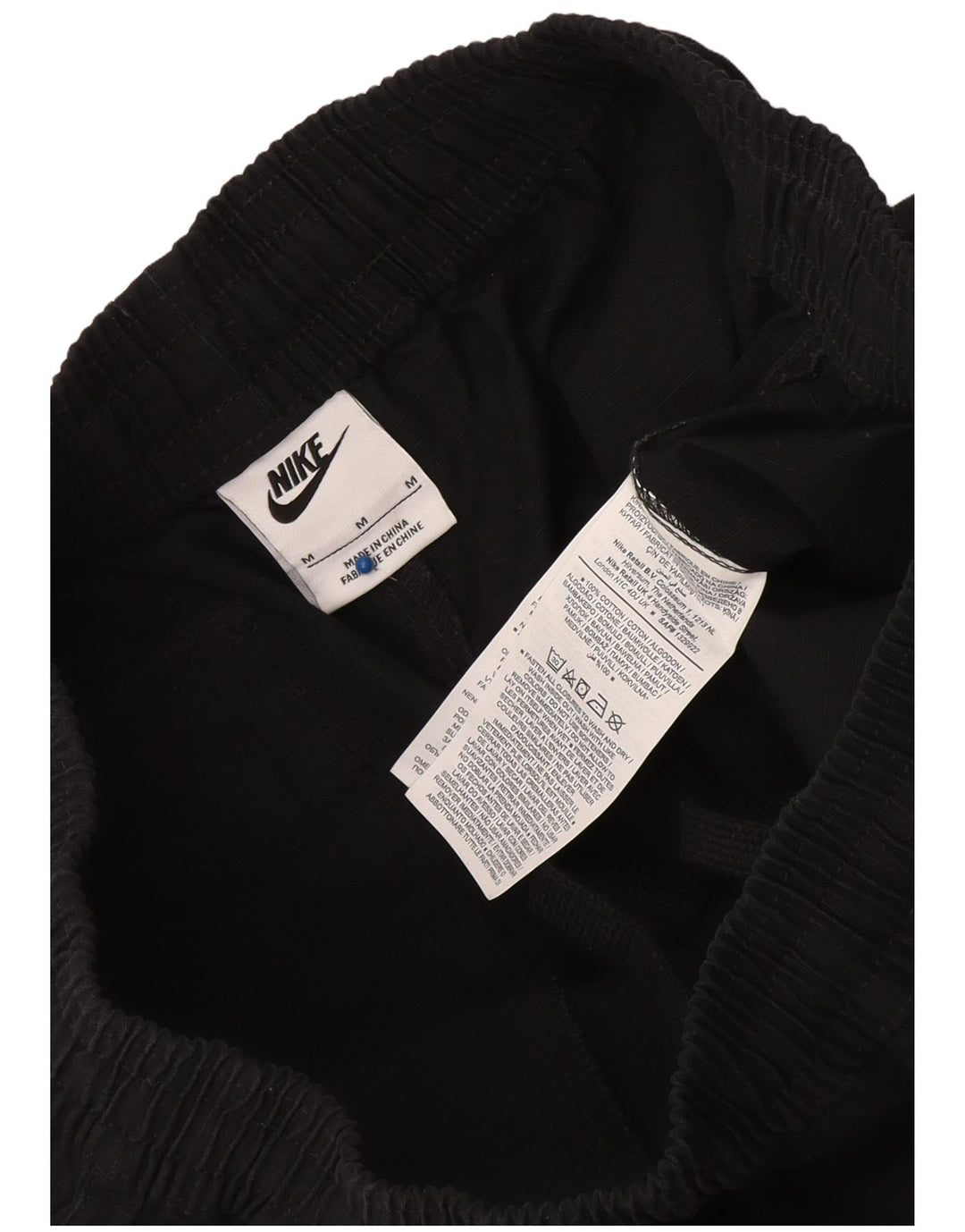 Nike Herren Cargo Sport Shorts Medium Schwarz Baumwolle