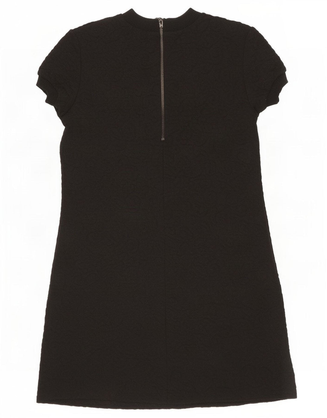 Zara Damen A-Linien-Kleid UK 12 Medium Schwarz
