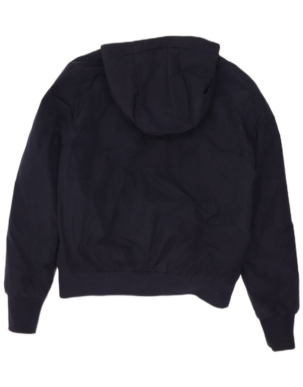 Fay Mädchen-Bomberjacke mit Kapuze, 12–13 Jahre, marineblaues Polyester