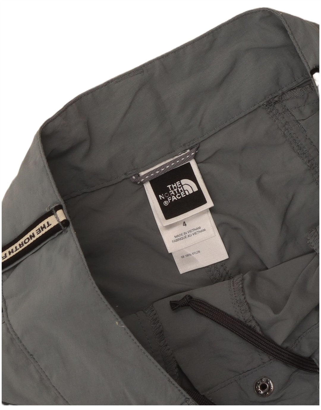 The North Face Damen-Chinoshorts US 4 Small W30 Graues Nylon