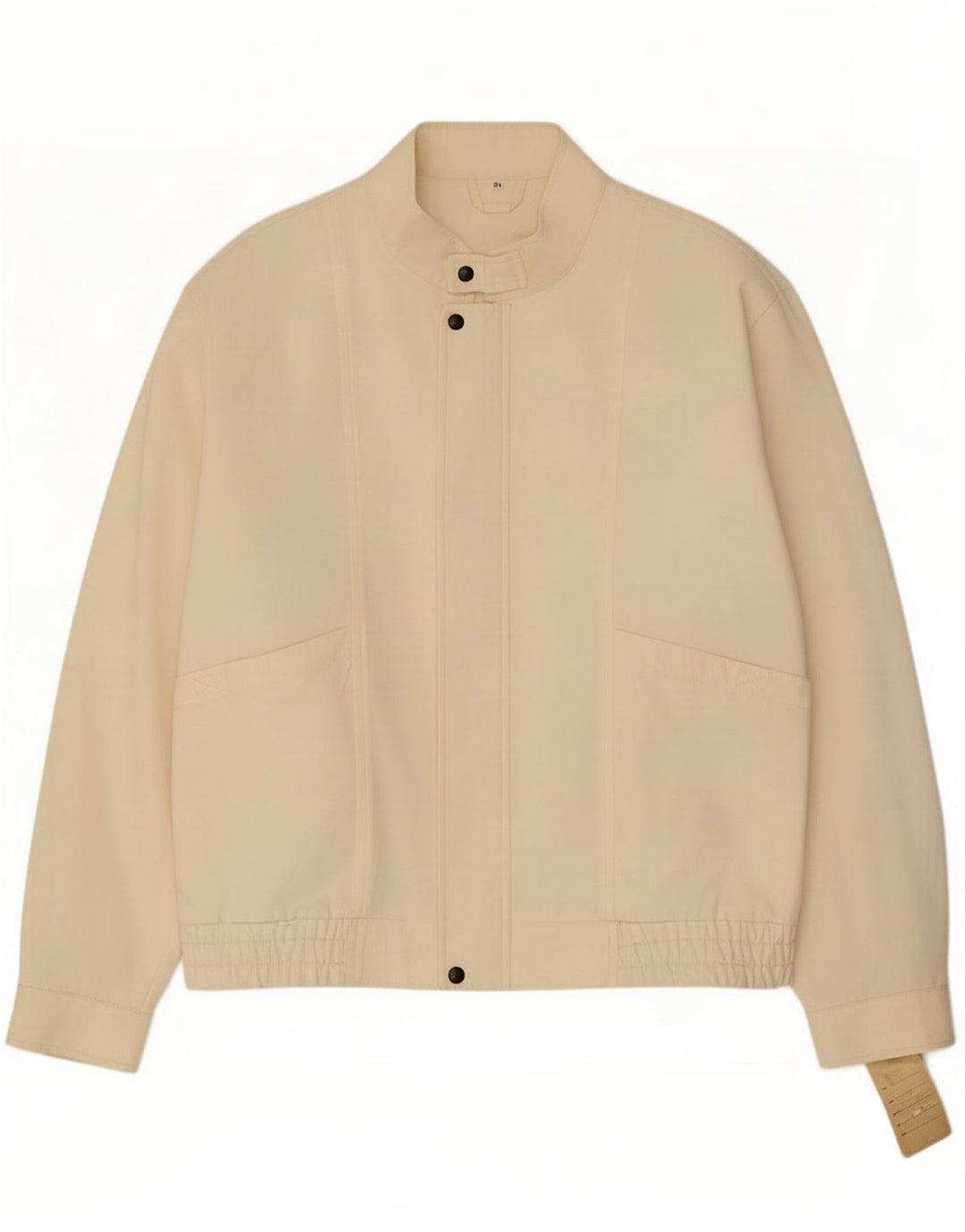 Alexander Herren Bomberjacke IT 54 2XL Off White Baumwolle
