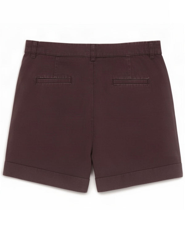 Marks & Spencer Damen Chinoshorts UK 8 Small W28 Schwarz Lyocell