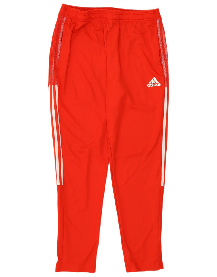 Adidas Herren-Trainingshose, groß, rot, Polyester, Sport