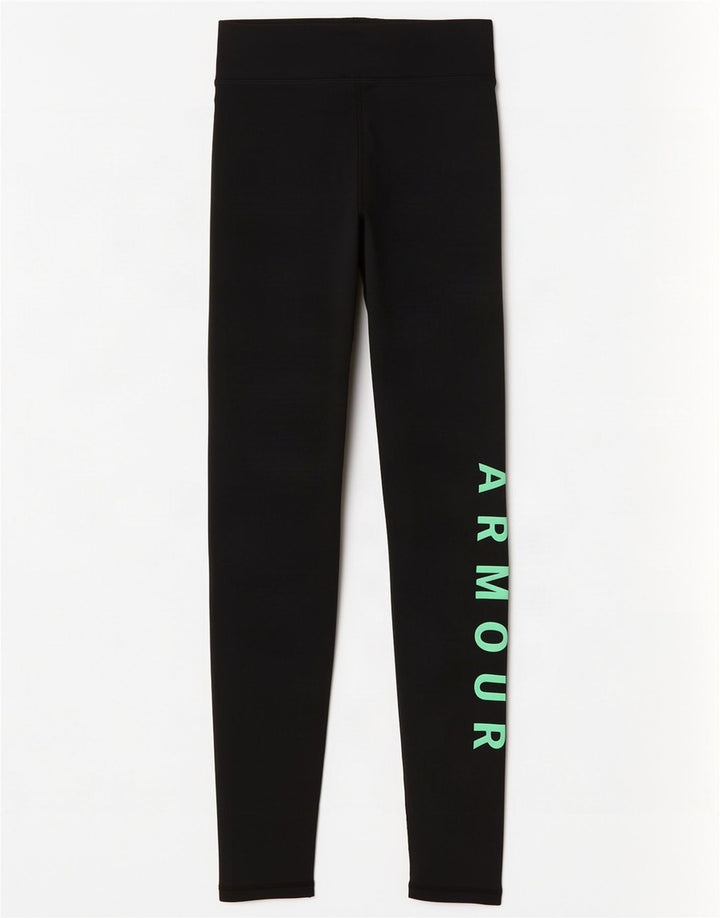 Under Armour Damen Graphic Leggings UK 4 XS Schwarz Polyester