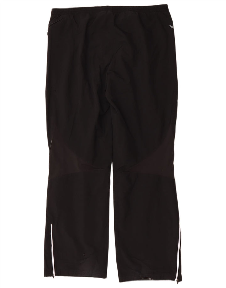 Adidas Damen Trainingshose UK 18 XL Schwarz Polyester