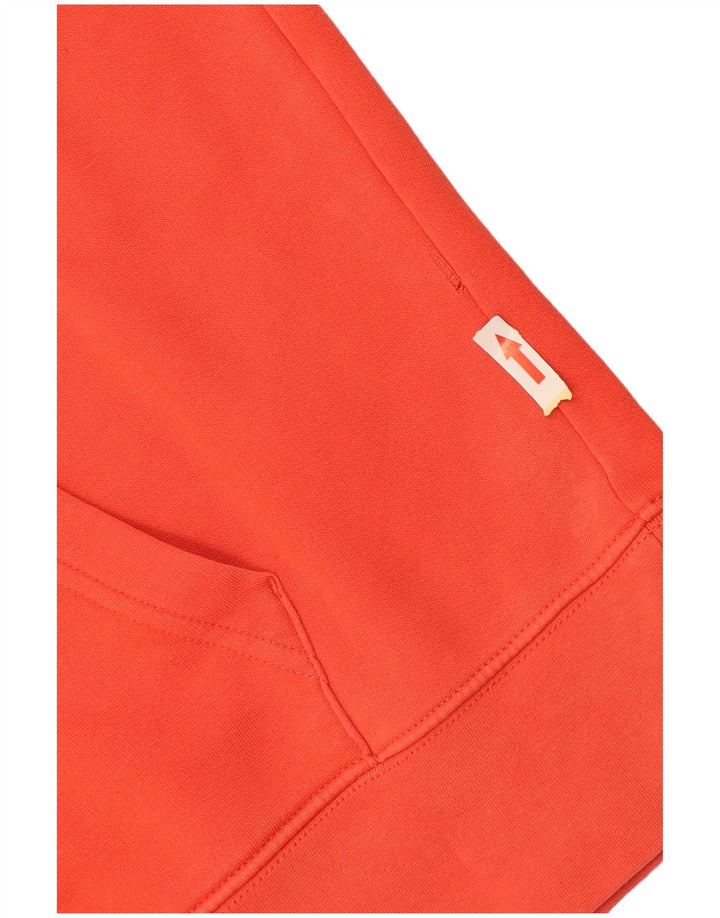 Gant Herren-Kapuzenpullover mit Grafik, groß, orangefarbene Baumwolle