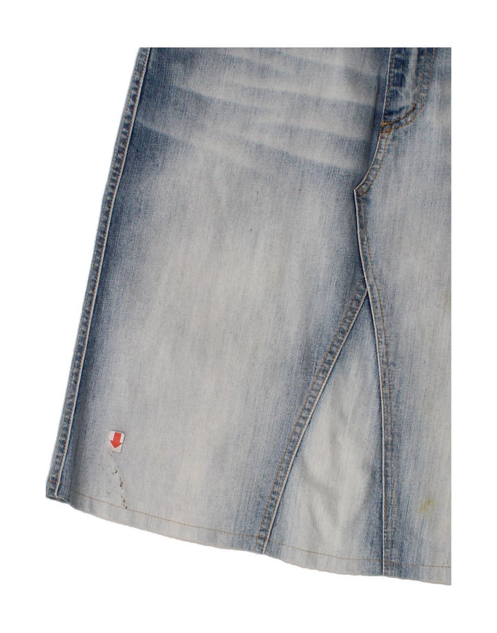 ROY ROGERS Womens Denim Skirt W28 Medium Blue Cotton Vintage Roy Rogers and Second-Hand Roy Rogers from Messina Hembry 