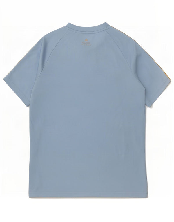 Adidas Jungen Aeroready T-Shirt Top 13-14 Jahre Blaues Polyester