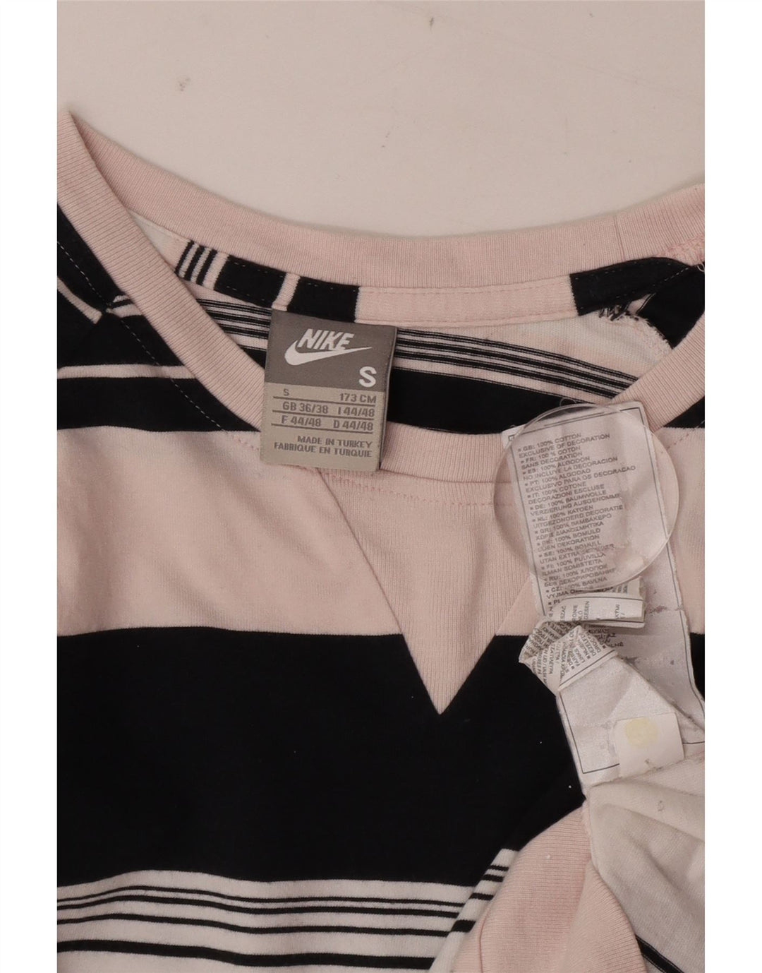 Nike Herren Sweatshirt Pullover UK 36/38 Small Mehrfarbige Colourblock-Baumwolle