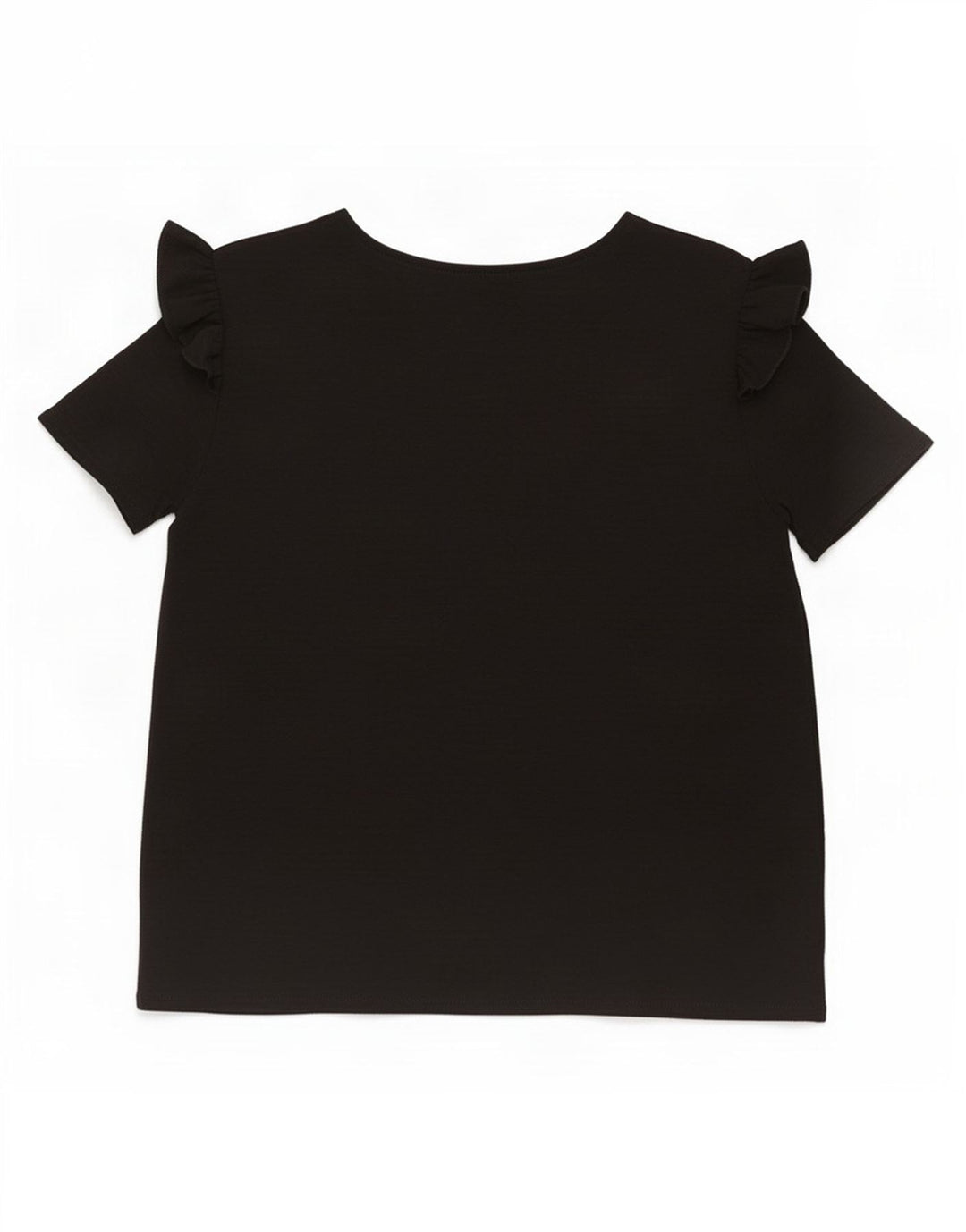 Zara Damen Blusenoberteil UK 12 Medium Schwarz Polyester