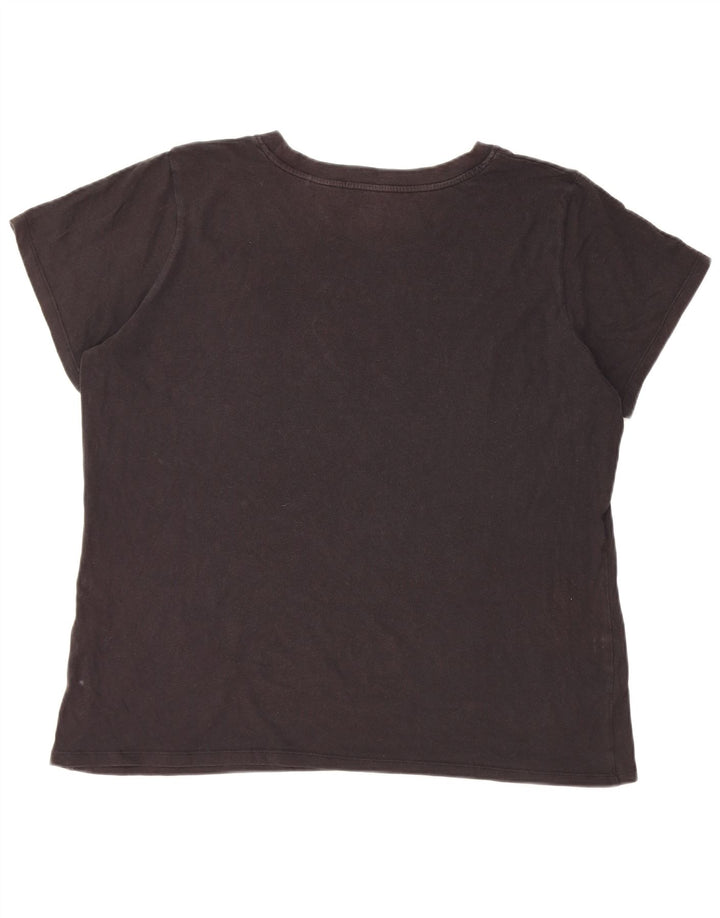 Levi's Damen Graphic T-Shirt Top UK 18 XL Schwarz
