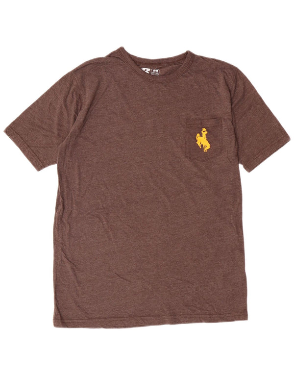 Russell Athletic Herren-T-Shirt mit Grafik, mittelbraune Baumwolle