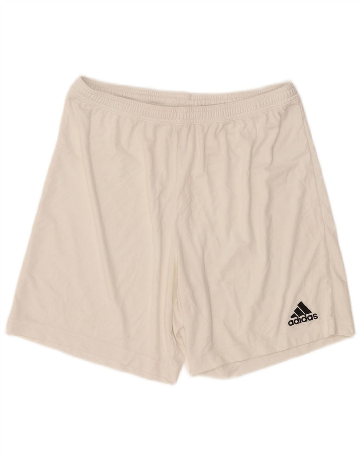 Adidas Herren Aeroready Sport Shorts XL Weiß Polyester