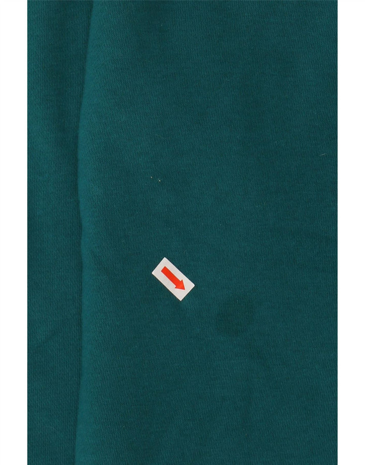 NIKE Damen-Trainingshose, Jogginghose, UK 12, mittelgrün, Baumwolle