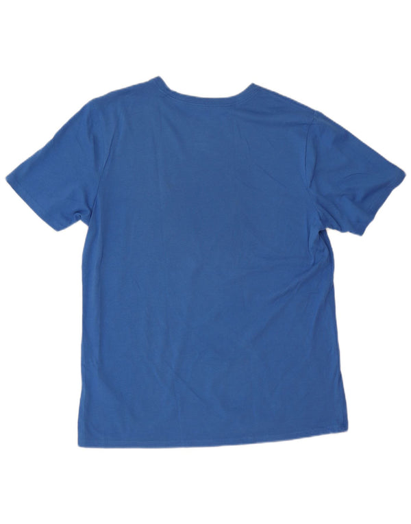 Nike Dri Fit Grafik-T-Shirt für Jungen, 15–16 Jahre, XL, Blau, Baumwolle