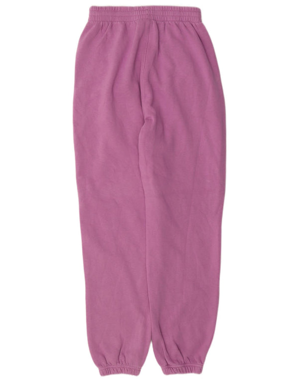 Adidas Damen Trainingshose Jogger UK 4/6 XS Rosa Baumwolle