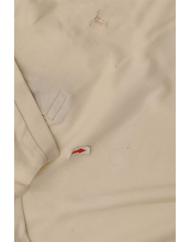 Conbipel Herren-Poloshirt, mittelgroß, cremefarbene Baumwolle