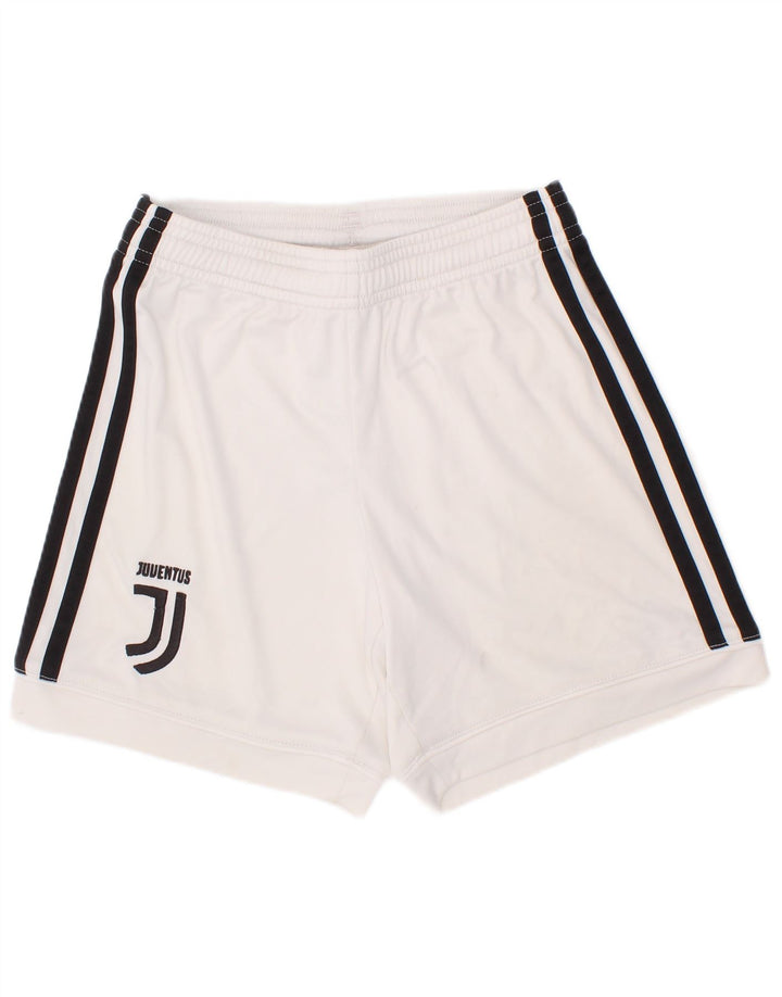 Adidas Juventus Graphic Sportshorts für Jungen, 7–8 Jahre, weißes Polyester