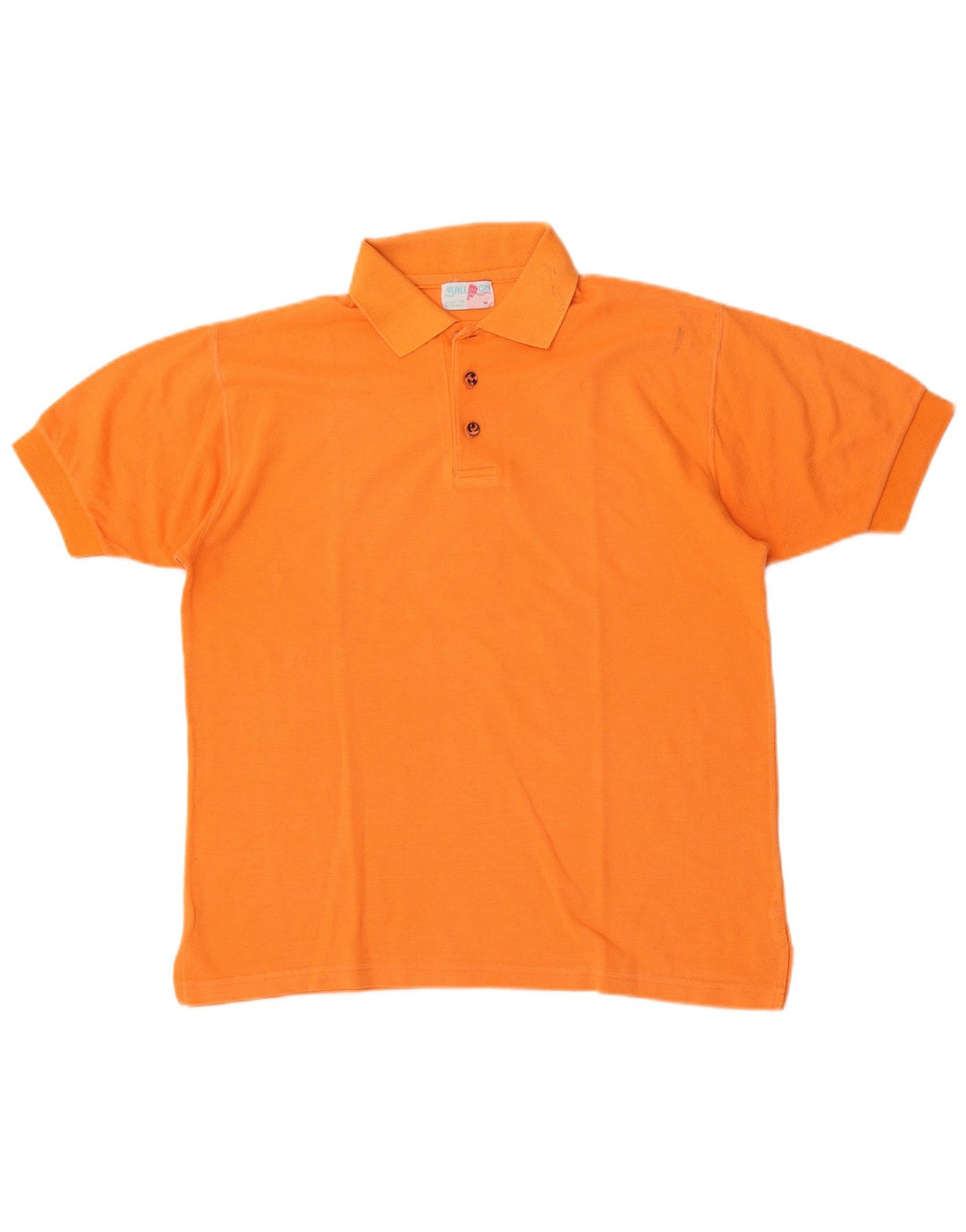 Ball On Herren-Poloshirt aus mitteloranger Baumwolle