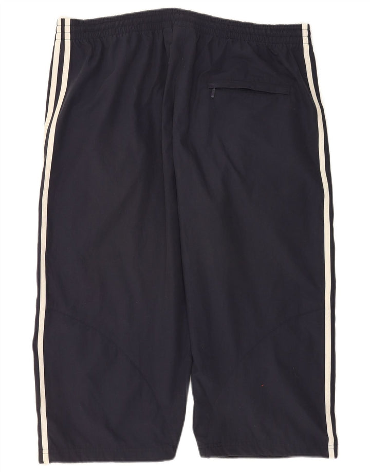 Adidas Herren Capri-Trainingshose XL, Marineblau, Polyester