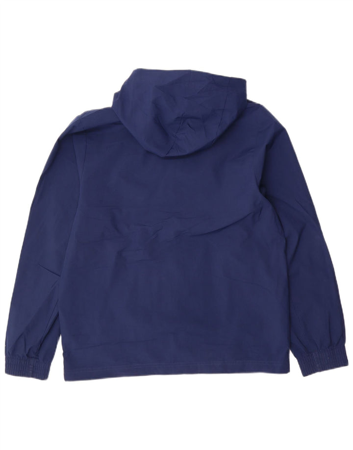 Adidas Jungen Regenjacke mit Kapuze, 13–14 Jahre, Marineblau