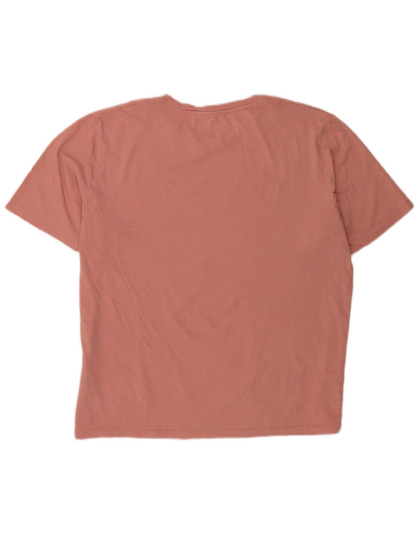 Jack & Jones Herren T-Shirt Top 2XL Rosa Baumwolle