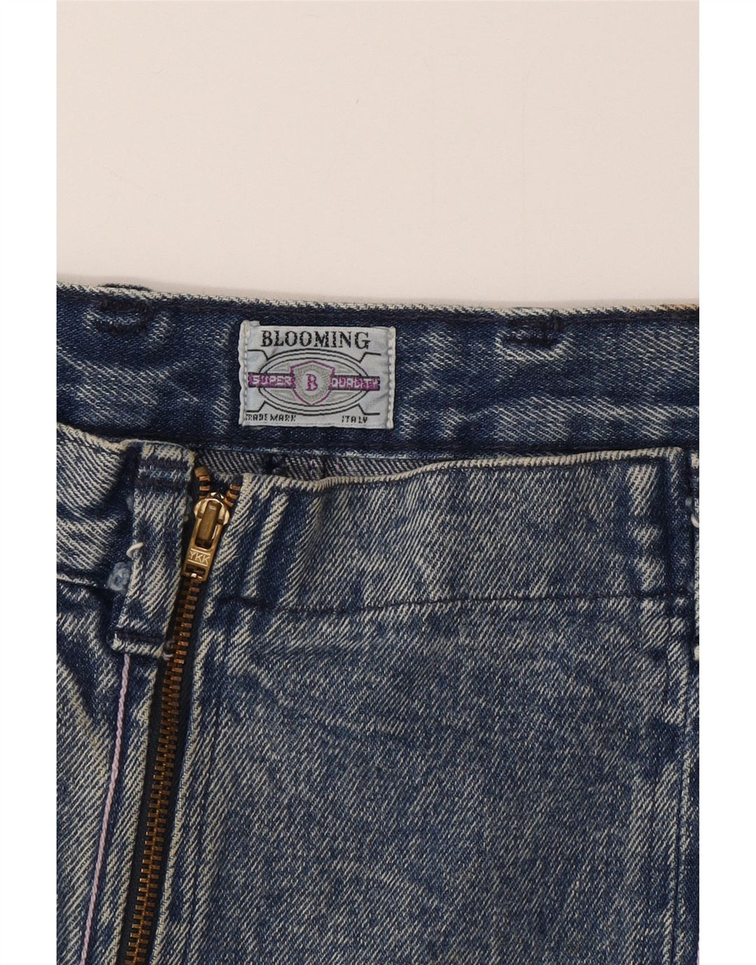 BLOOMING Damen Jeansrock XS W24 Blau
