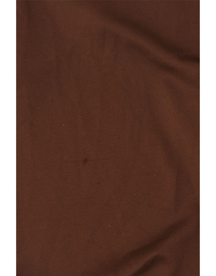 Zara Damen Trainingshose Jogger UK 14 Mittelbraunes Polyester