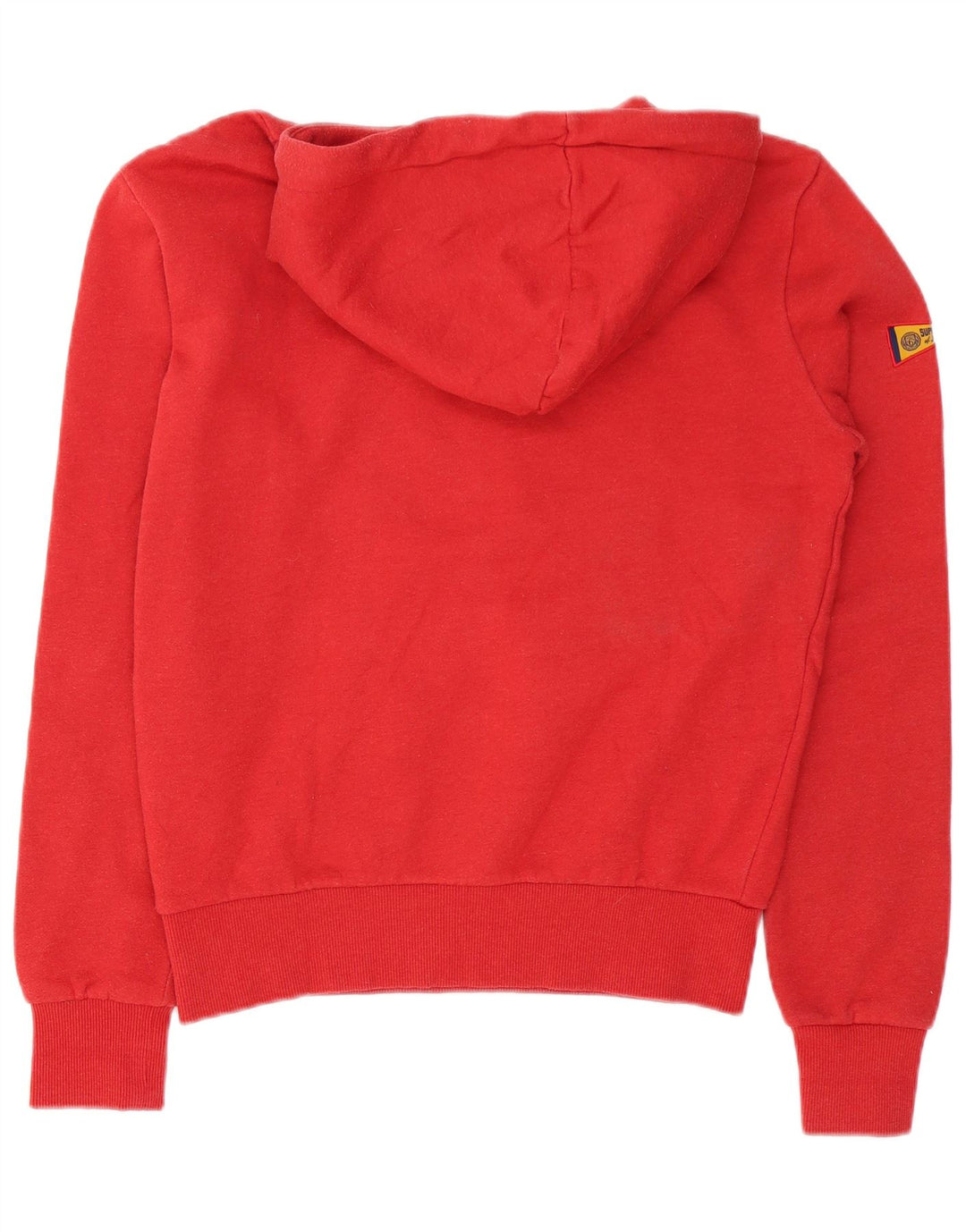 Superdry Herren-Kapuzenpullover mit Grafik, Größe S, Rot, Baumwolle