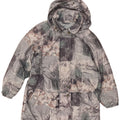 FUCHS & SCHMITT Damen-Regenjacke mit lockerer Passform, UK 16, großes graues Patchwork