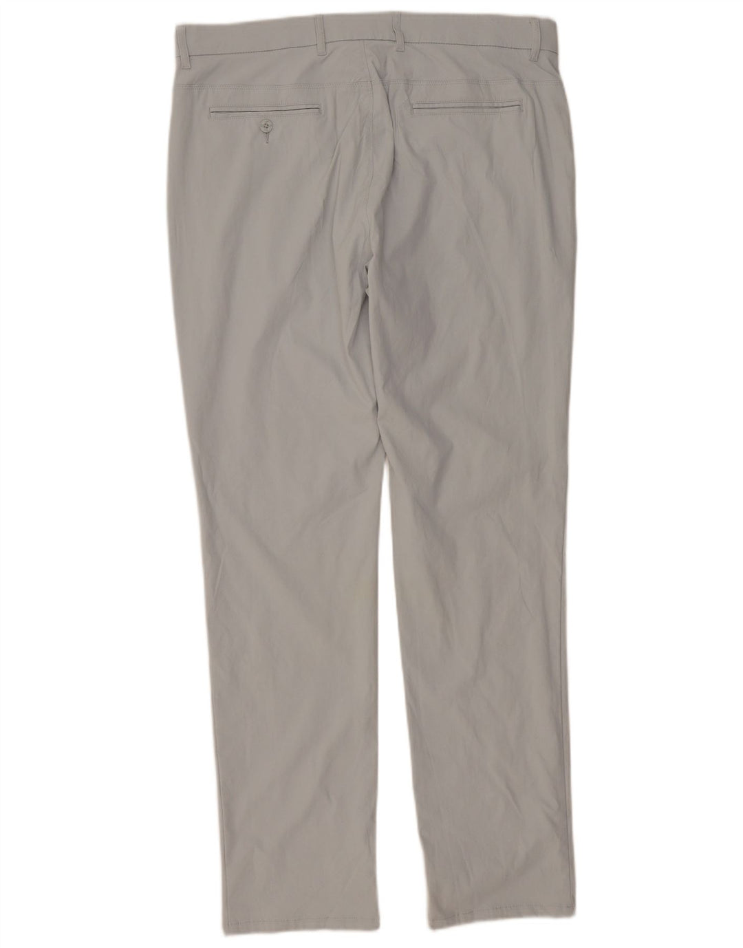 Penguin Slim Chino-Hose für Herren, W36, L34, graues Nylon