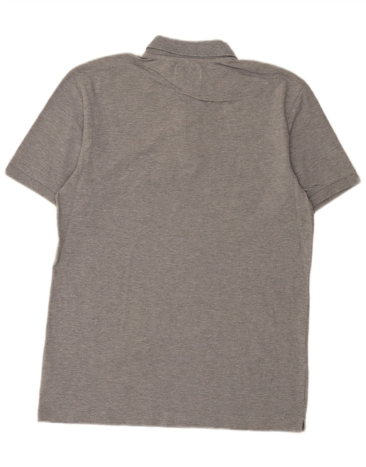 G-Star Herren-Poloshirt aus mittelgrauer Baumwolle