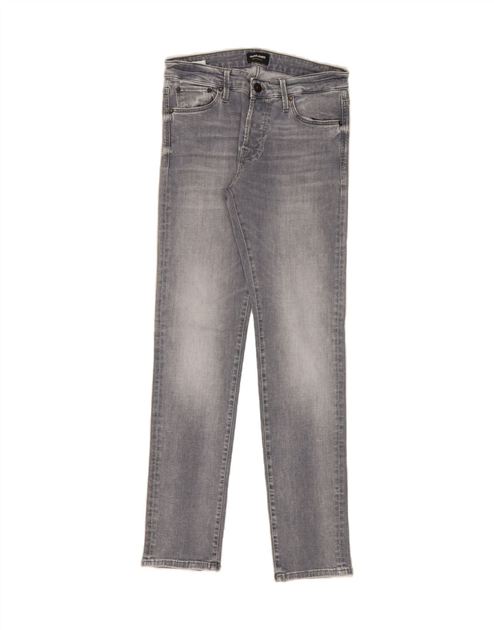 JACK & JONES Mens Slim Jeans W30 L32 Blue Cotton Vintage Jack & Jones and Second-Hand Jack & Jones from Messina Hembry 