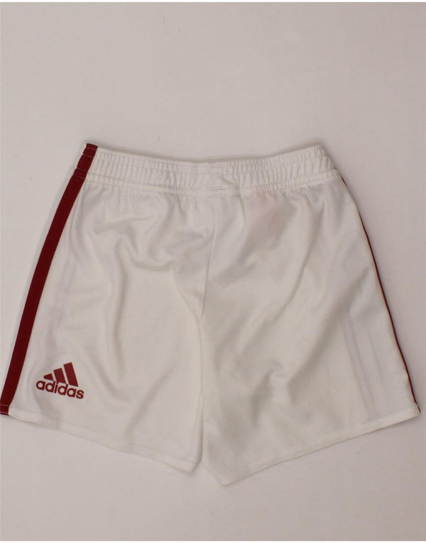 ADIDAS Jungen AC Milan Sportshorts, 3–4 Jahre, weißes Polyester