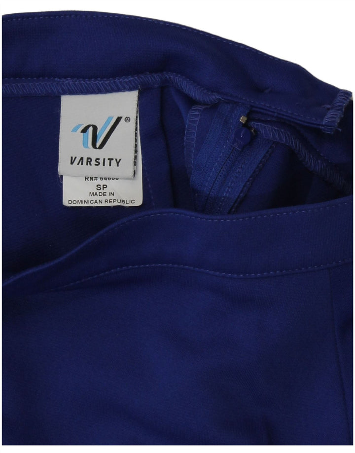 Varsity Damen-Tennisrock, Größe S, Größe S, Blau, Colourblock-Polyester