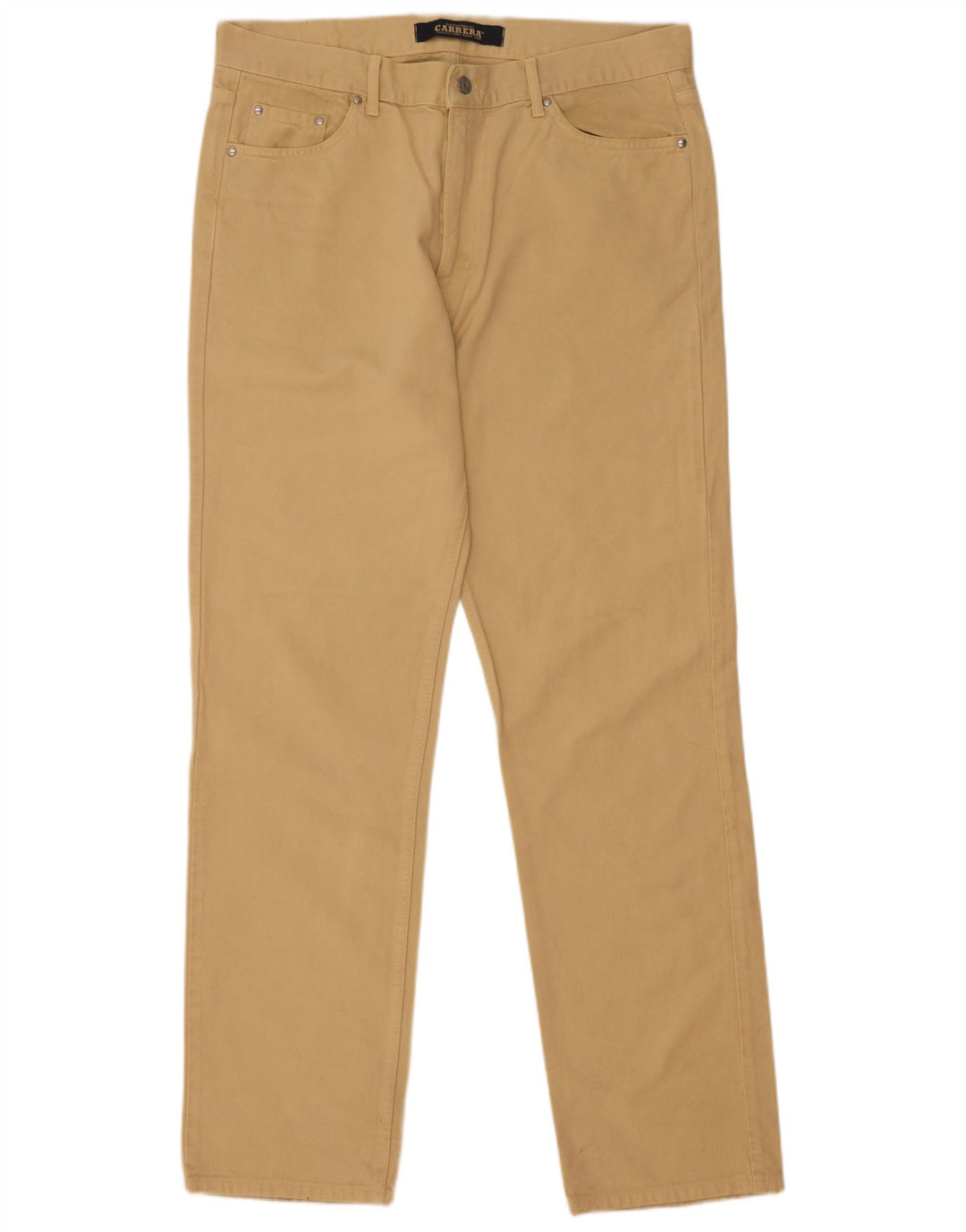Carrera Herren Straight Jeans IT 54 2XL W38 L34 Beige