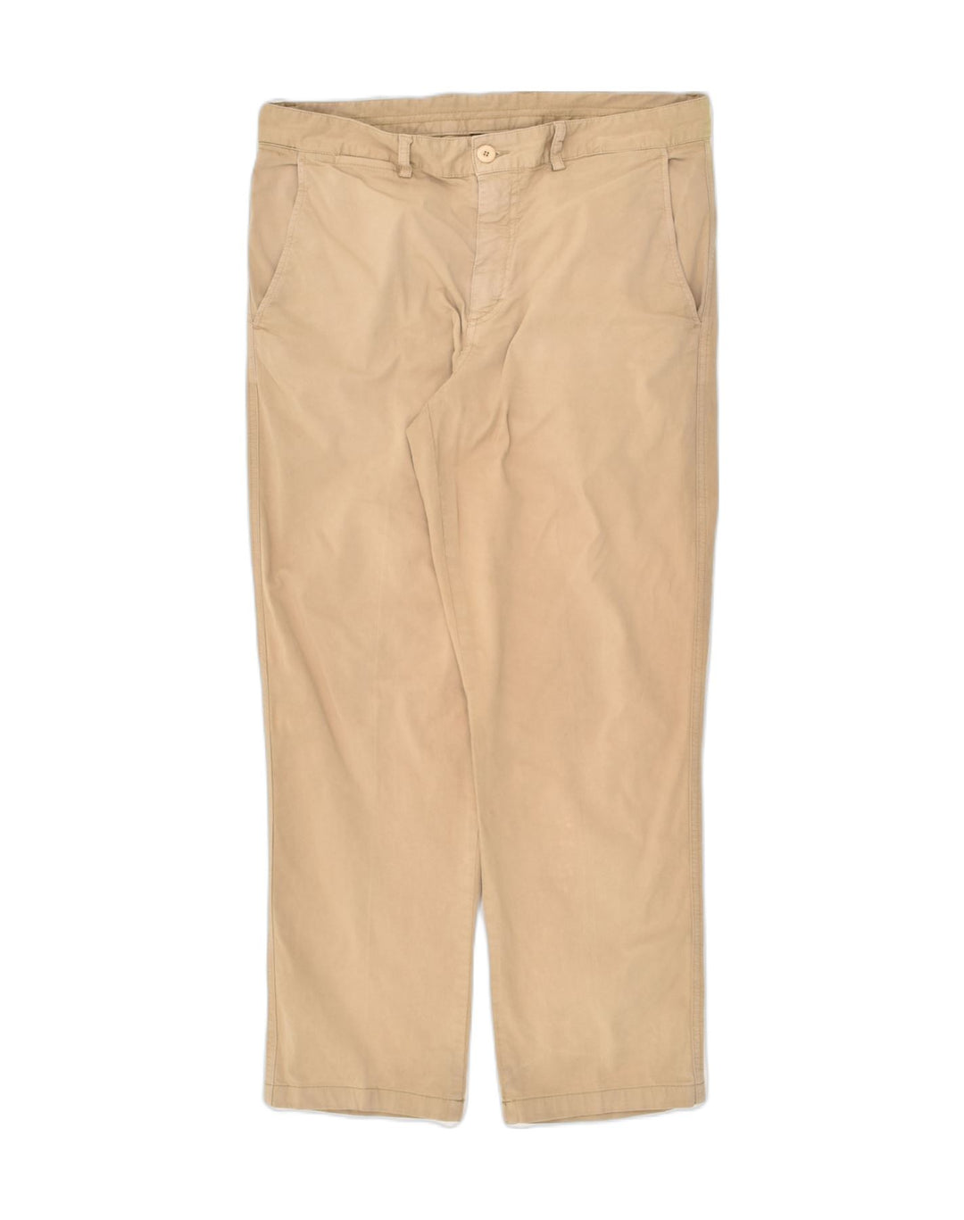 AVIREX Womens Slim Chino Trousers W34 L27 Beige Cotton | Vintage Avirex | Thrift | Second-Hand Avirex | Used Clothing | Messina Hembry 