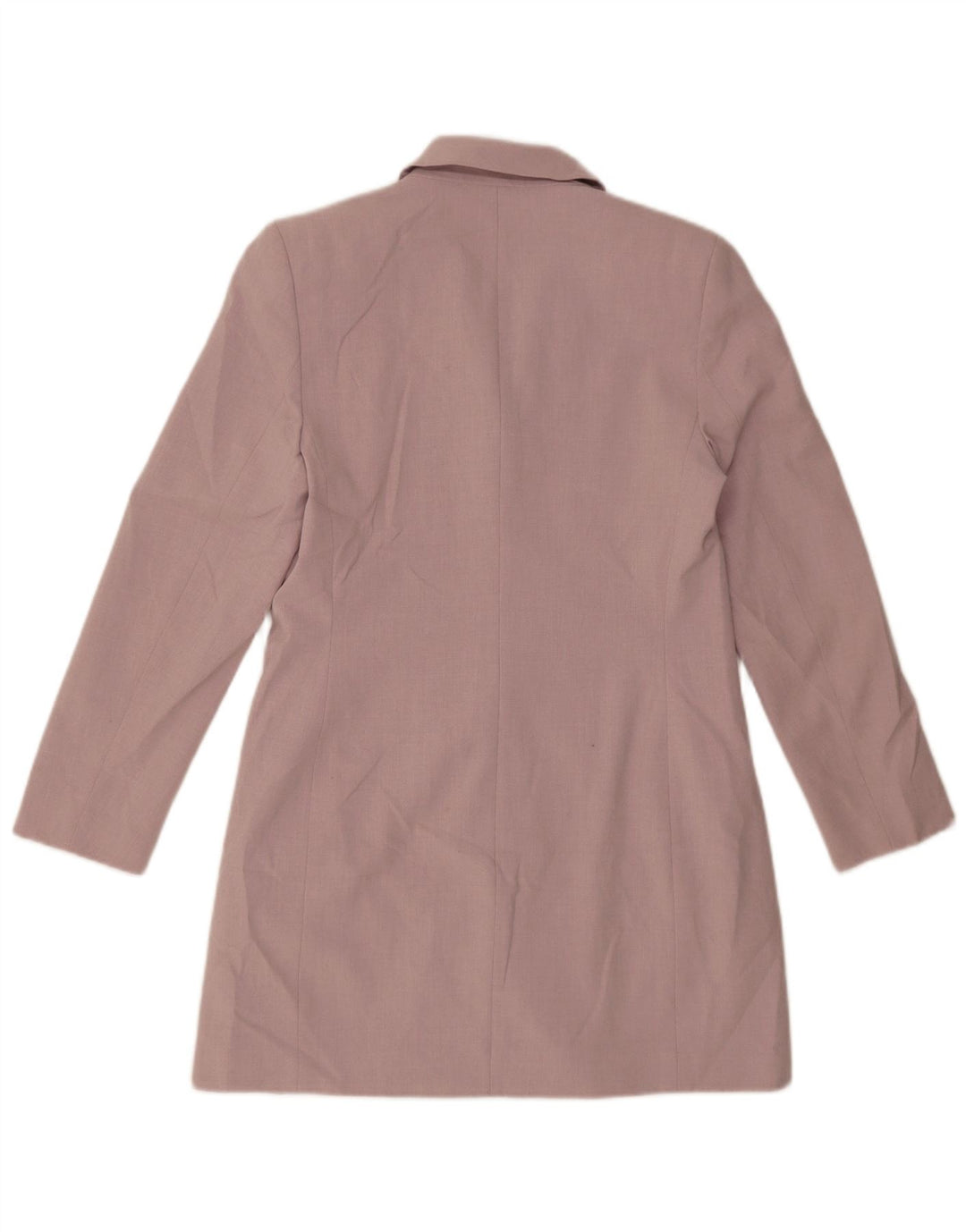 Marks & Spencer Damen Longline 4-Knopf-Blazerjacke UK 12 Mittelviolett