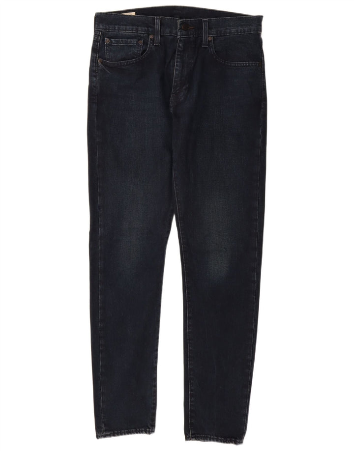 LEVI'S Herren 512 Slim Tapered Jeans W32 L32 Marineblaue Baumwolle
