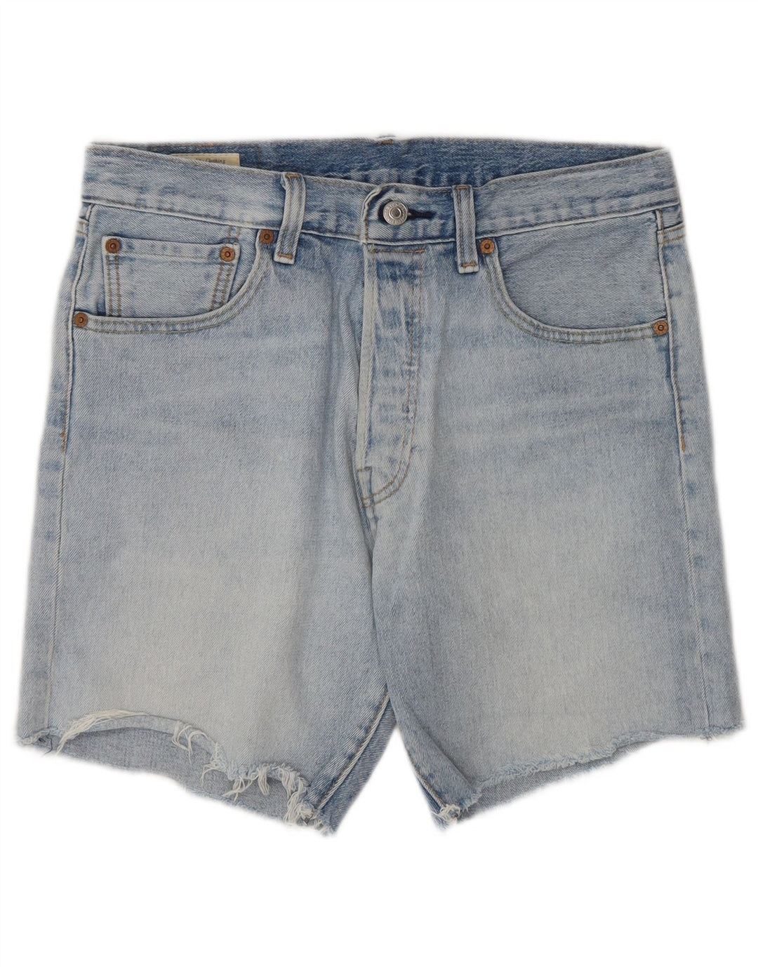 Levi's Herren 501 Denim Shorts W31 Mittelblaue Baumwolle