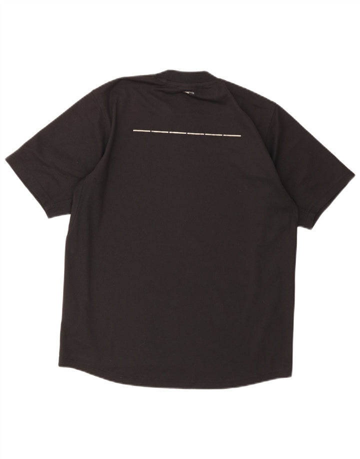 Adidas Herren T-Shirt Top UK 36/38 Small Schwarz Polyester