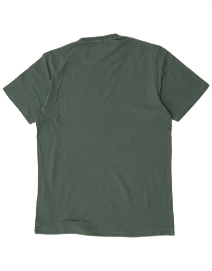 Penguin Herren-T-Shirt mit Grafik, Größe L, aus grüner Baumwolle