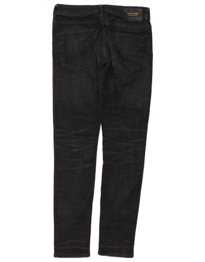 Jack & Jones Herren Liam Skinny Jeans W30 L30 Graue Baumwolle