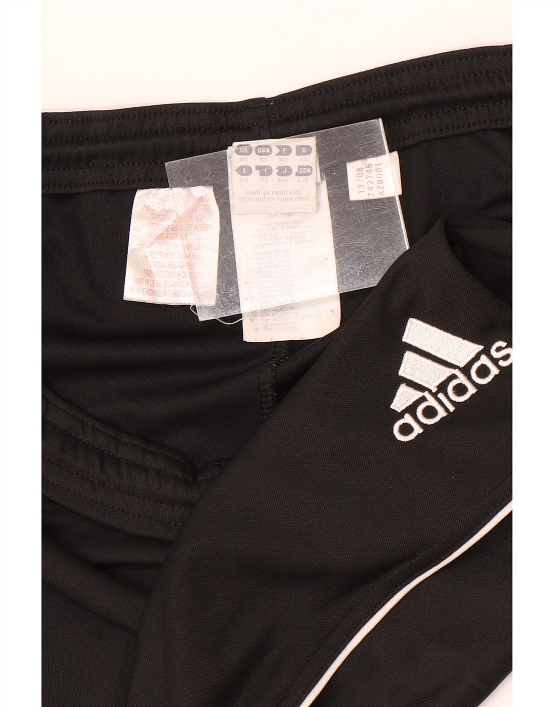 ADIDAS Herren Sportshorts XS Schwarz Polyester