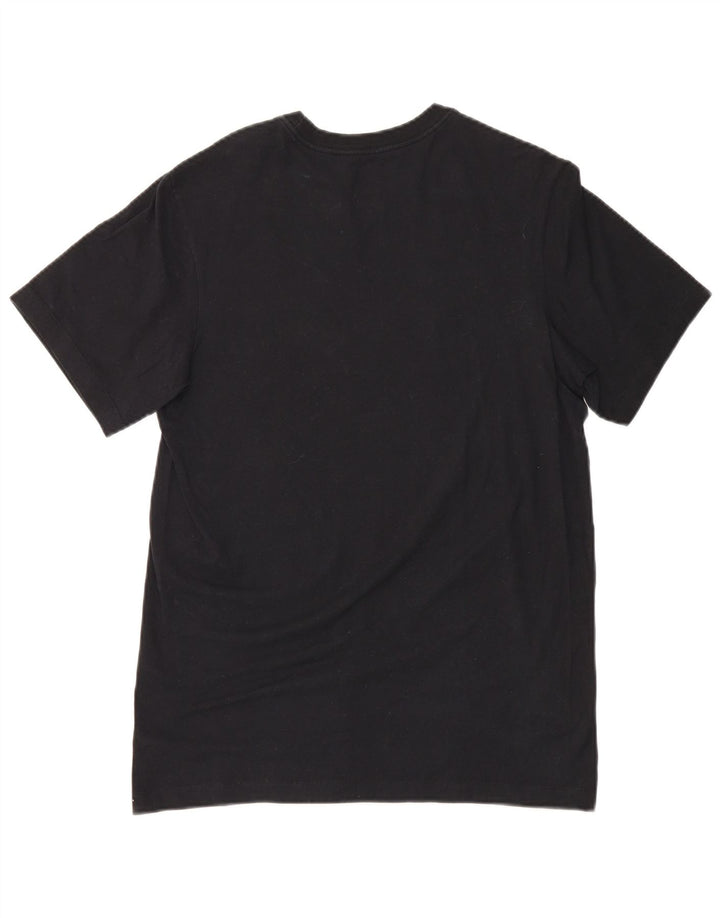 Nike Herren-T-Shirt mit Grafik, Größe S, schwarze Baumwolle