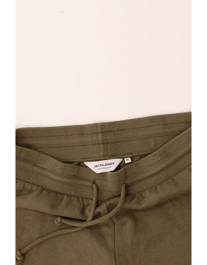 JACK & JONES Mens Sport Shorts Medium  Khaki Cotton Vintage Jack & Jones and Second-Hand Jack & Jones from Messina Hembry 