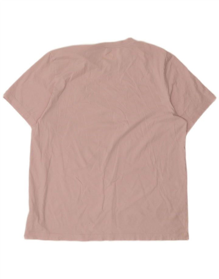 Nike Herren T-Shirt Top XL Rosa Baumwolle
