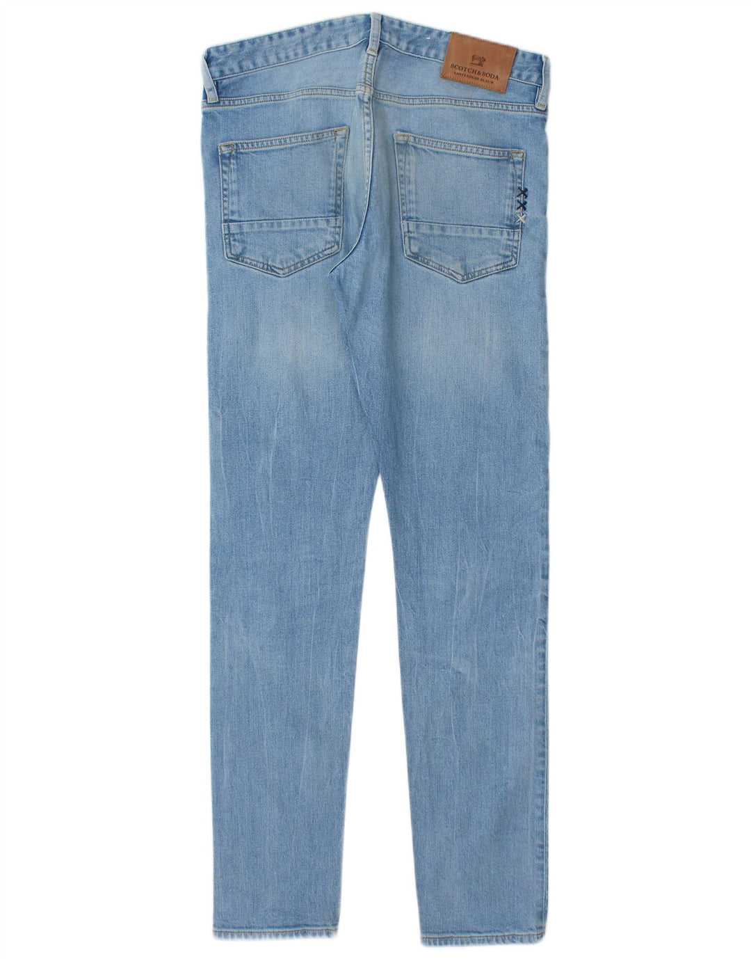 Scotch & Soda Herren Ralston Slim Jeans W30 L32 Blaue Baumwolle