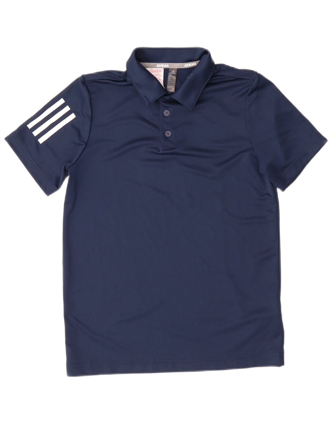 ADIDAS Poloshirt für Jungen, 11–12 Jahre, Marineblau, Polyester