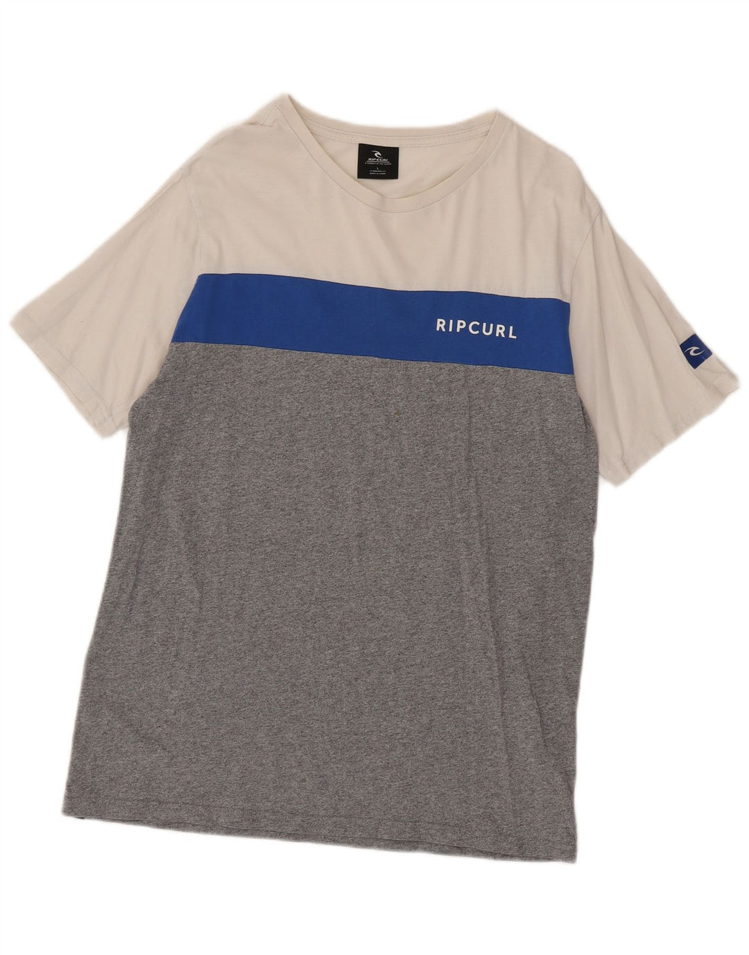 Rip Curl Herren-T-Shirt mit Standard-Passform, groß, mehrfarbig, Farbblock